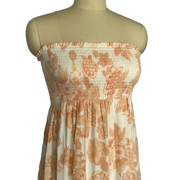 A COLLECTIVE STORY Convertible Skirt Dress Floral Ombre Women's, Sz L - Picture 9 of 11